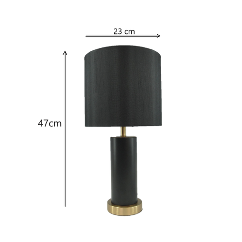 Bella Black & Gold Table Lamp
