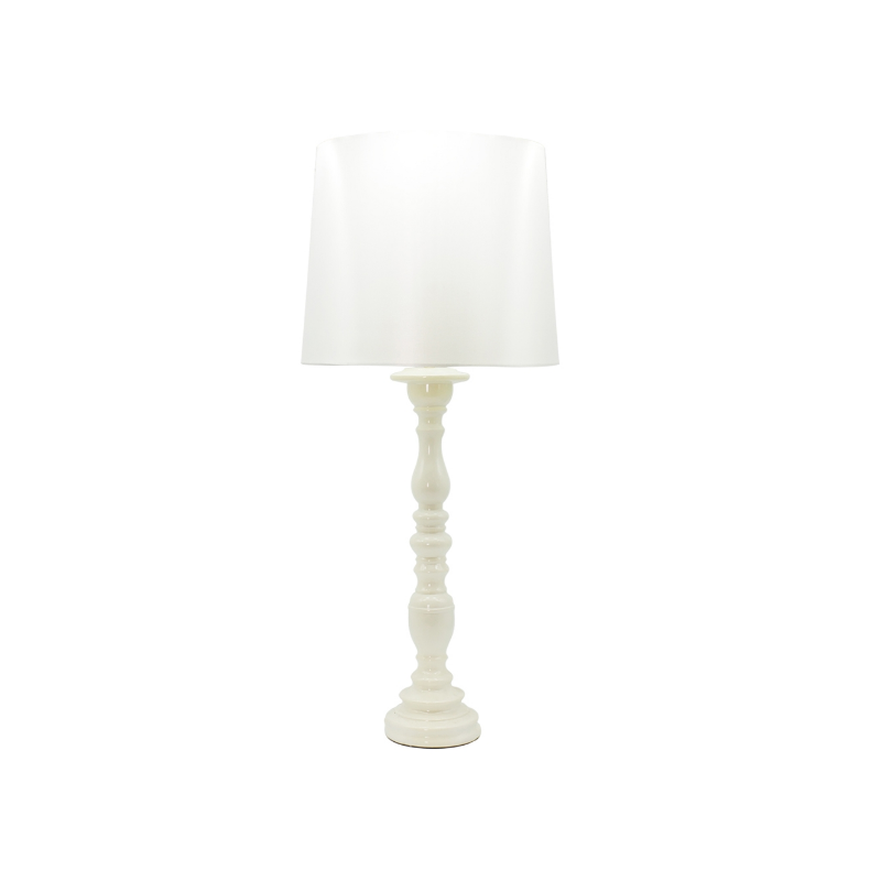 Country Creamy Table Lamp