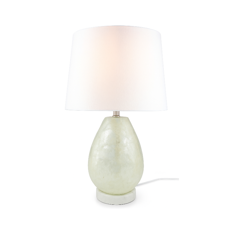Pearl Capiz Table Lamp