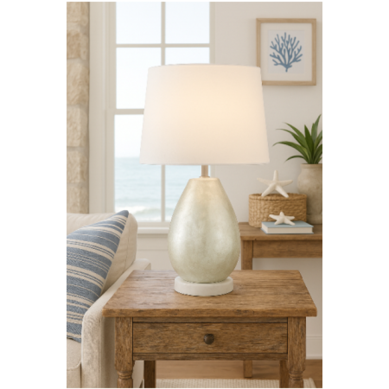 Pearl Capiz Table Lamp